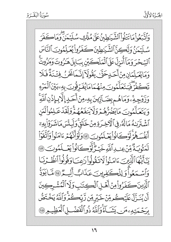 Juz 1 — الم (Alif Lam Meem)