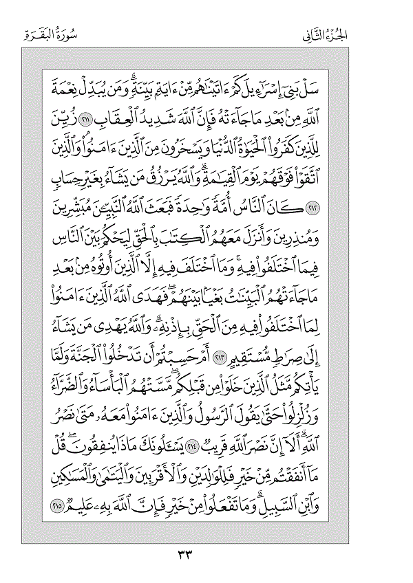 Juz 2 — سَيَقُولُ (Sayaqūlu)