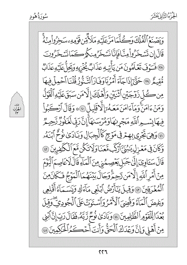 Juz 12 — وَمَا مِن دَابَّةٍ (Wa Mā Min Dābbah)