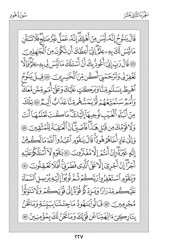 Juz 12 — وَمَا مِن دَابَّةٍ (Wa Mā Min Dābbah)