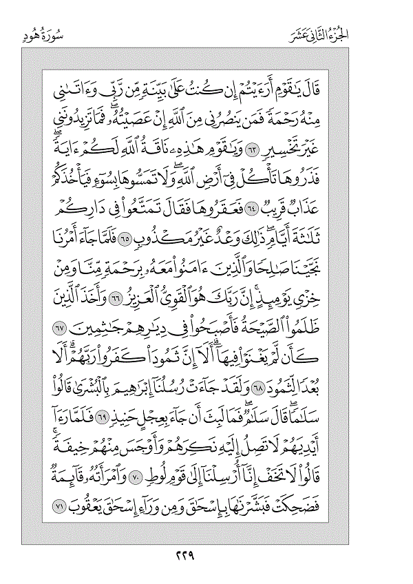 Juz 12 — وَمَا مِن دَابَّةٍ (Wa Mā Min Dābbah)