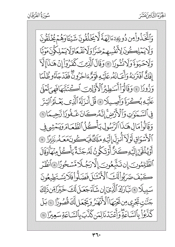 Surah 25 — الفرقان (Al-Furqān)