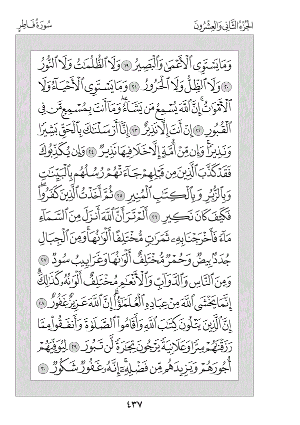 Juz 22 — وَمَن يَقْنُتْ (Wa Man Yaqnut)