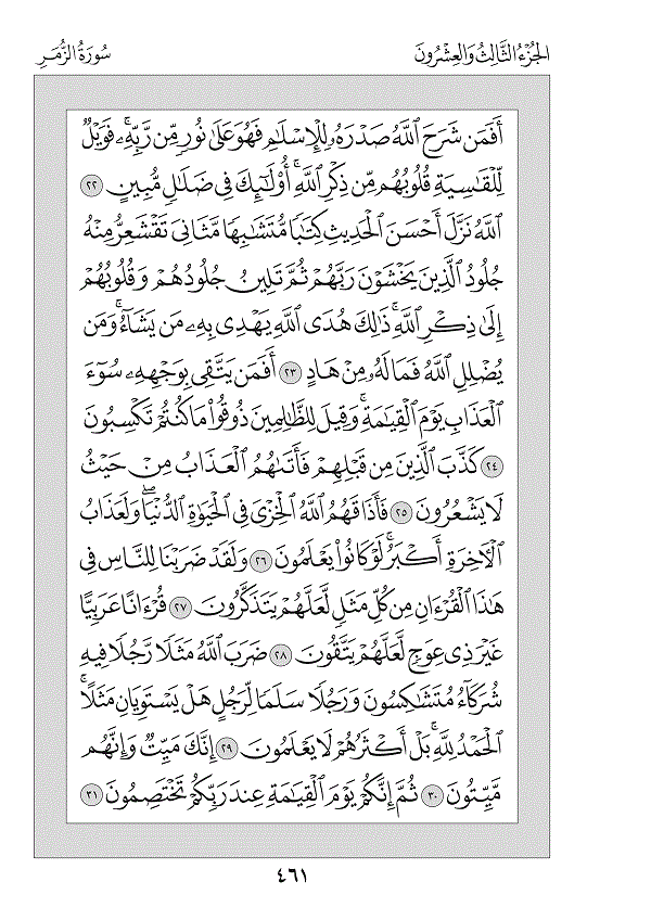 Juz 23 — وَمَا لِيَ (Wa Mā Lī)